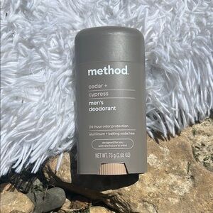 🩶5/$30 method cedar + cypress deodorant 2.65 oz NEW